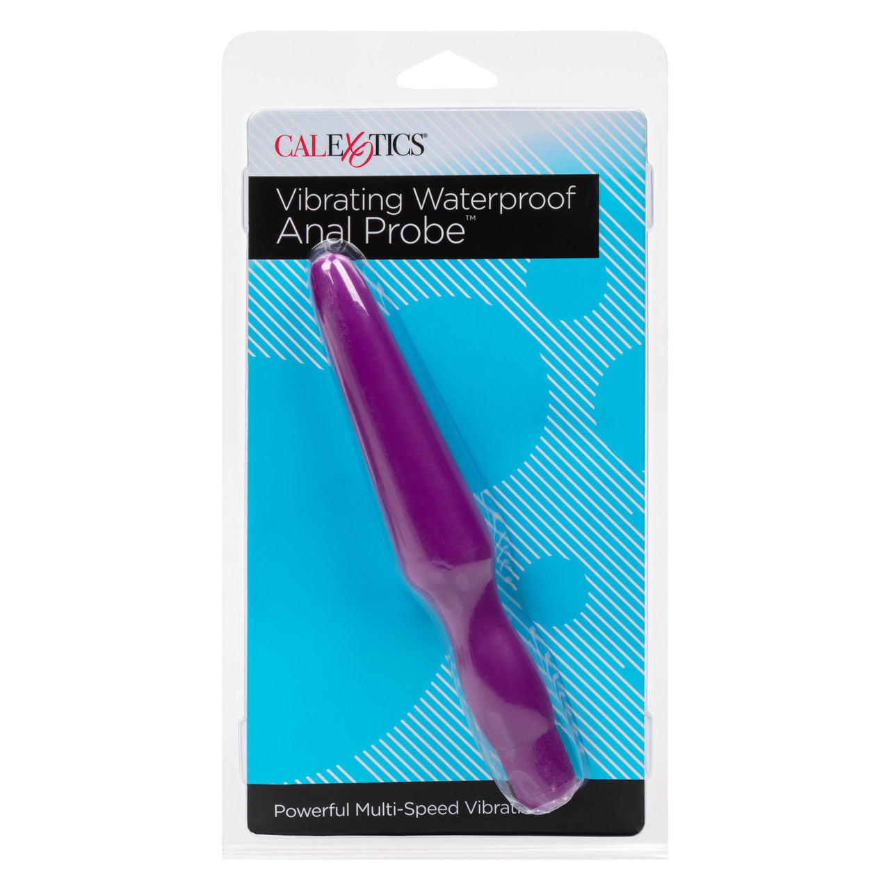 Vibrating Waterproof Anal Probe Purple 6.5 inches from California Exotic Novelties. The Vibrating Waterproof Anal Probe gives you a sexy