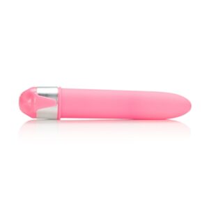 Shane's World Sorority Party Vibe Nooner Pink Hard Vibrator from California Exotic Novelties. Slip this small but mighty little Sorority Party Vibe Nooner into your purse for fun any time of day. It is discreet enough to carry with you all day long for on