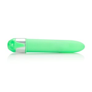 Shane's World Sorority Party Vibe Nooner Green Hard Vibrator from California Exotic Novelties. Slip this small but mighty little Sorority Party Vibe Nooner into your purse for fun any time of day. It is discreet enough to carry with you all day long for o