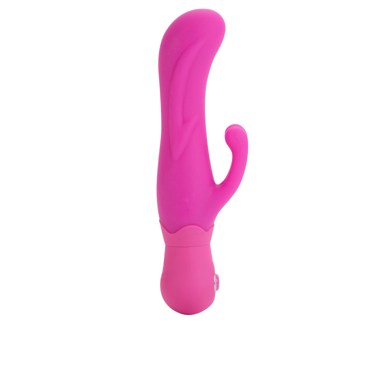 Silicone Double Dancer Pink Vibrator from California Exotic Novelties. Your G-Spot and Clitoris have never been so happy. With the Double Dancer Vibrator