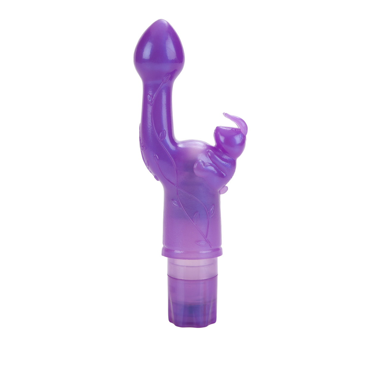 The Original Bunny Kiss Purple Vibrator. The ultimate in female arousal! The Original Bunny Kiss is the ultimate power packed intimate Massager with her orgasmic pleasure in mind. The multi-speed Arouser is super soft and delicately shaped to tantalize