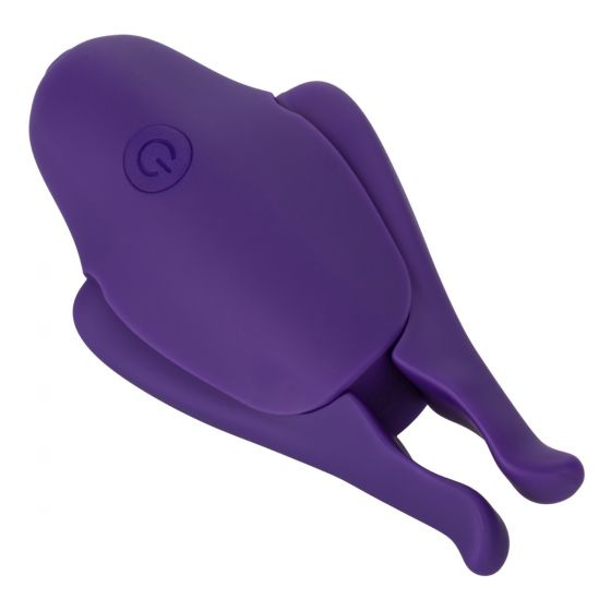 Nipple Play Rechargeable Nipplettes Purple from California Exotic Novelties. Blur the borders between pleasure and pain even further with the game changing Nipple Play Rechargeable Nipplettes. This daring designer nipple clamp set features 12 independentl
