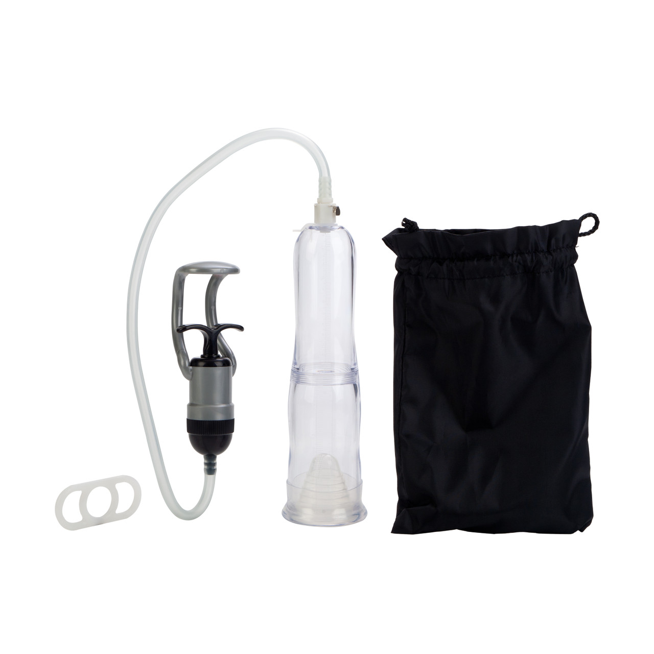 Enhance Travel Penis Pump System from California Exotic Novelties. Maximize your pleasure and confidence with the Enhance Travel Pump System. This convenient