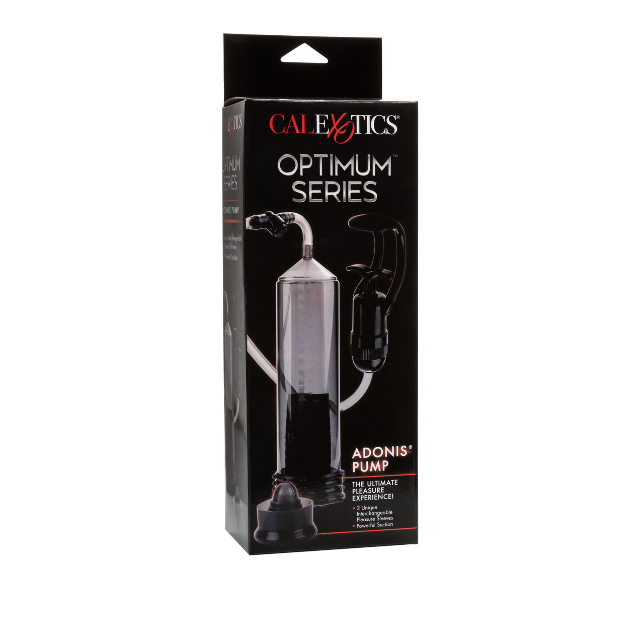Optimum Series Adonis Pump from California Exotic Novelties. This easy to use pleasure Pump provides the ultimate in sensual stimulation. Featuring an advanced design that offers superior satisfaction