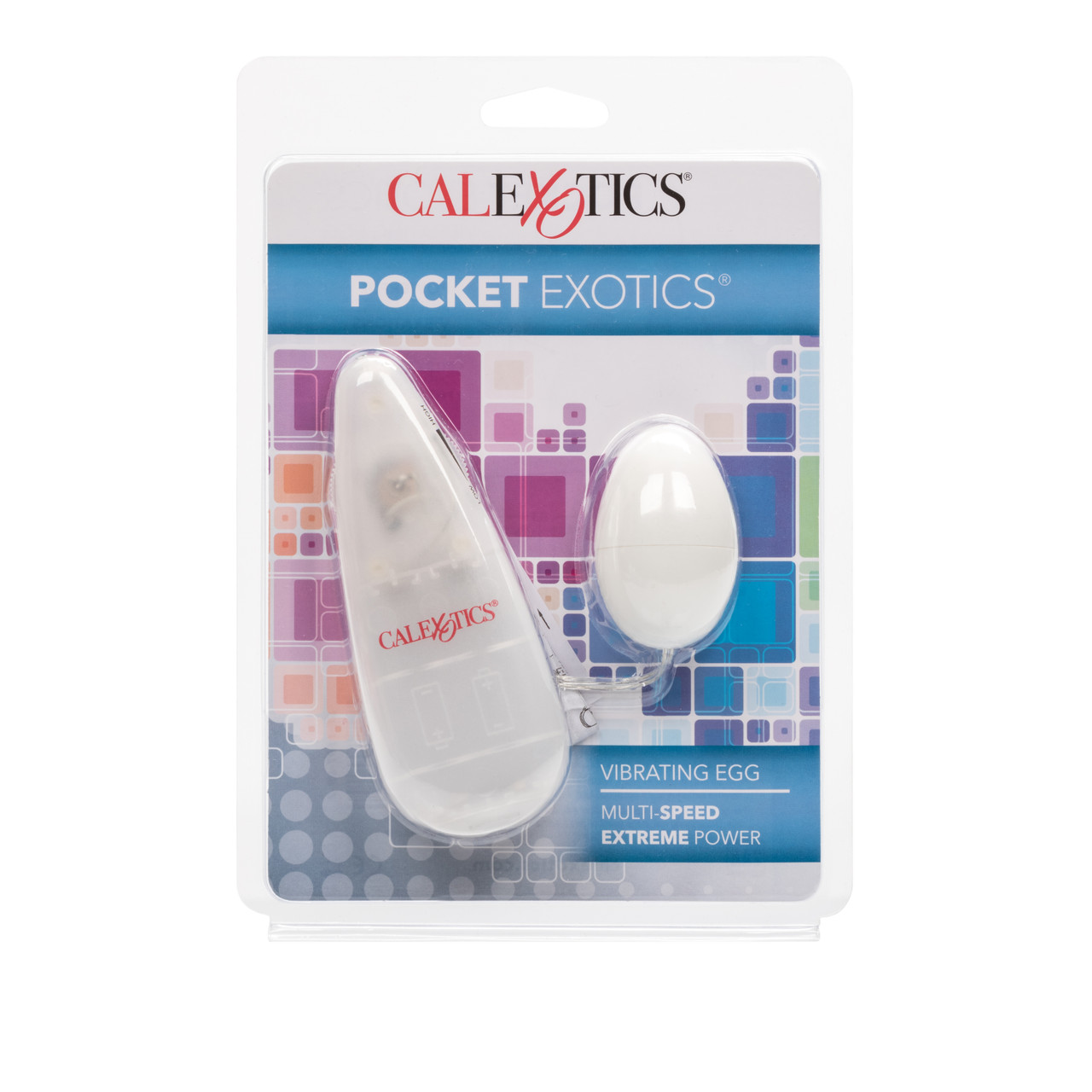 Pocket Exotics Egg Vibrator Ivory from California Exotic Novelties. Pocket Exotics Vibrating Egg offers multi-speed satisfaction in a smooth and sexy shape. For the best in pleasure in a sleek shape