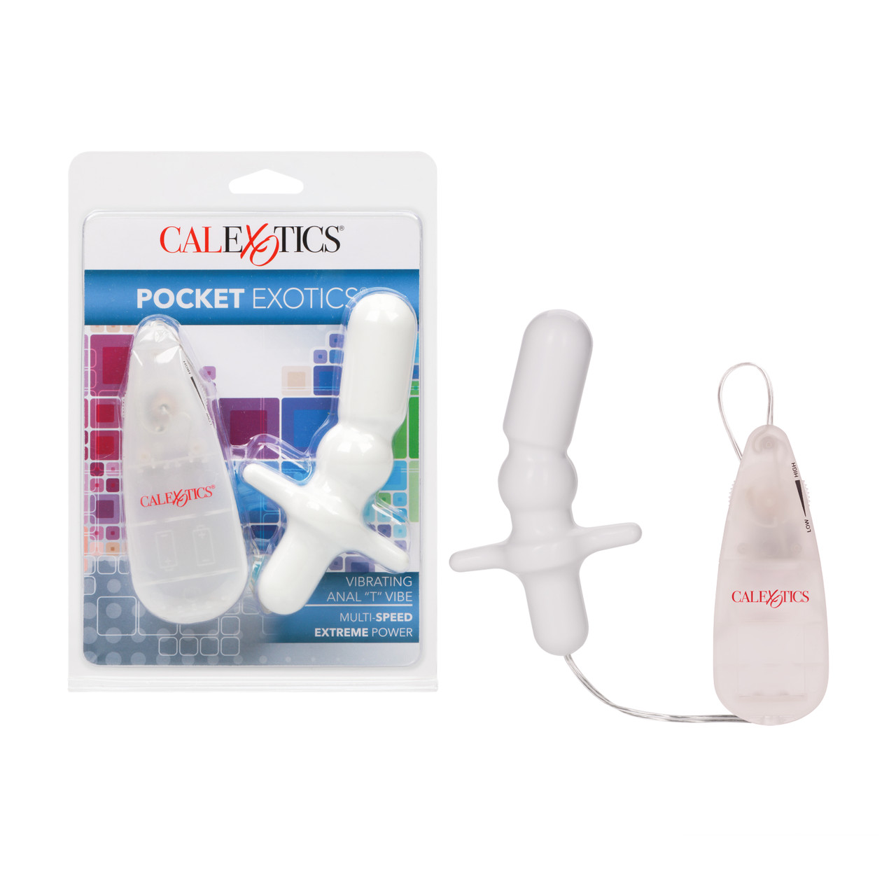 Pocket Exotics Ivory Anal-T Vibe Ivory from California Exotic Novelties is versatile