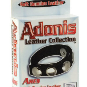 Leather Collection Designed to enhance and impress! The Adonis Leather Collection - Ares offers a luxurious Leather bondage look