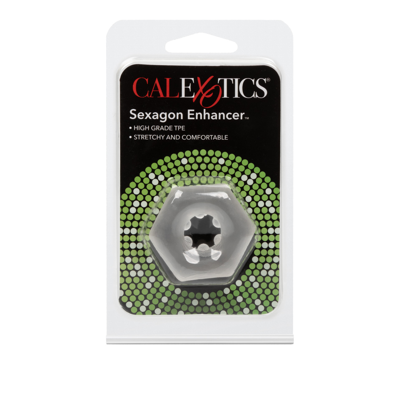 Sexagon Enhancer Ring from California Exotic Novelties. Enhance your erotic sensual pleasure and performance with the Sexagon Enhancer. The easy to use