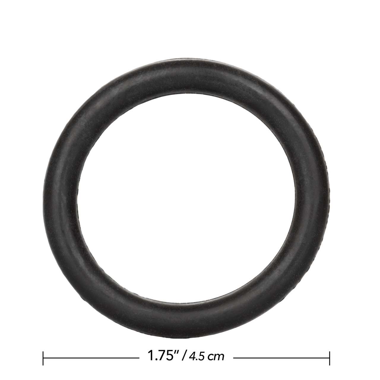 Rubber Ring Black Small from California Exotic Novelties. Extend and intensify your sensual encounters with the durable Rubber Ring. The easy to use