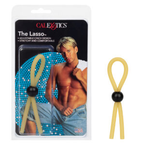 Lasso Erection Keeper from California Exotic Novelties. Elevate your sensual performance and satisfaction with the Lasso. The easy to use