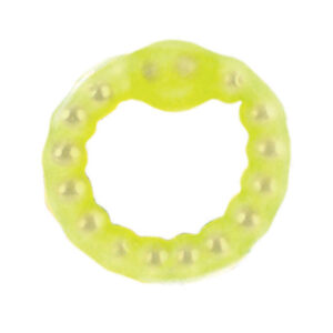 Prolong Beaded Ring Glow In The Dark from California Exotic Novelties. Enhance your erotic encounters with the exotic Prolong Beaded Ring. The stretchy and flexible erection enhancer is designed for intimate support and prolonged rock hard erections. The