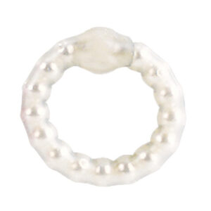 Pearl Bead Prolong Ring from California Exotic Novelties. Sensually beaded for your ultimate stimulation pleasure