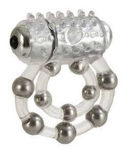 Waterproof Maximus Enhancement Ring 10 Stroker Beads from California Exotic Novelties. Elevate mutual enjoyment and shared satisfaction with the Waterproof Maximus Enhancement Ring 10 Stroker Beads. The erotic enhancer is soft