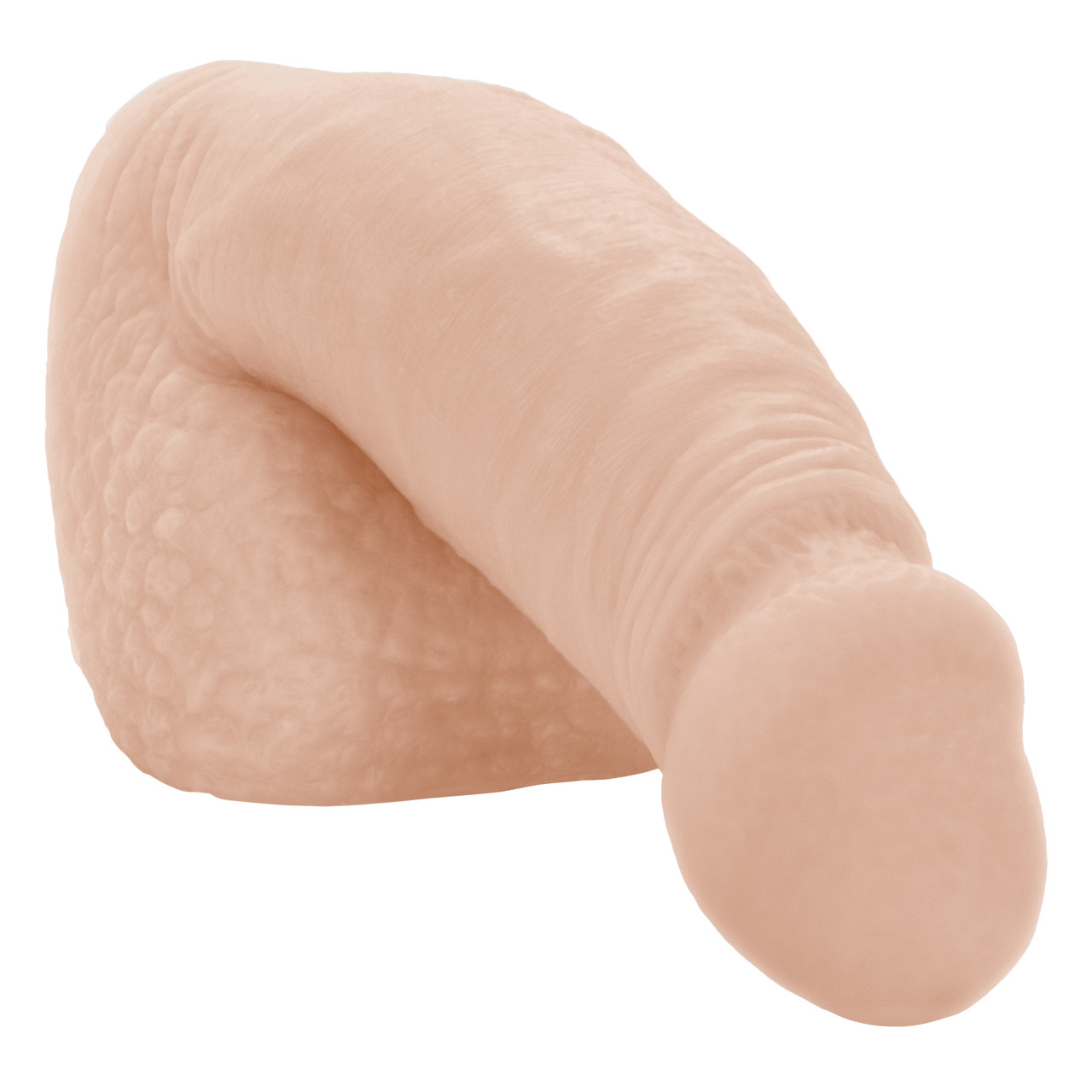 Packer Gear Ivory Packing Penis 5 inches from California Exotic Novelties. The sensual Packer Gear Packing Penis is a realistic male package that makes for a sexy and masculine look. Designed for a comfortable and secure fit in your favorite Packer Gear H