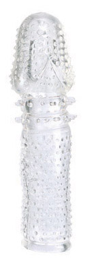 Elevate and extend your orgasmic pleasure and performance with the Senso Extension. The textured stimulator sleeve is designed for heightened sensuous seduction and super sized arousal satisfaction. The soft and super stretchy extension sleeve glides on t