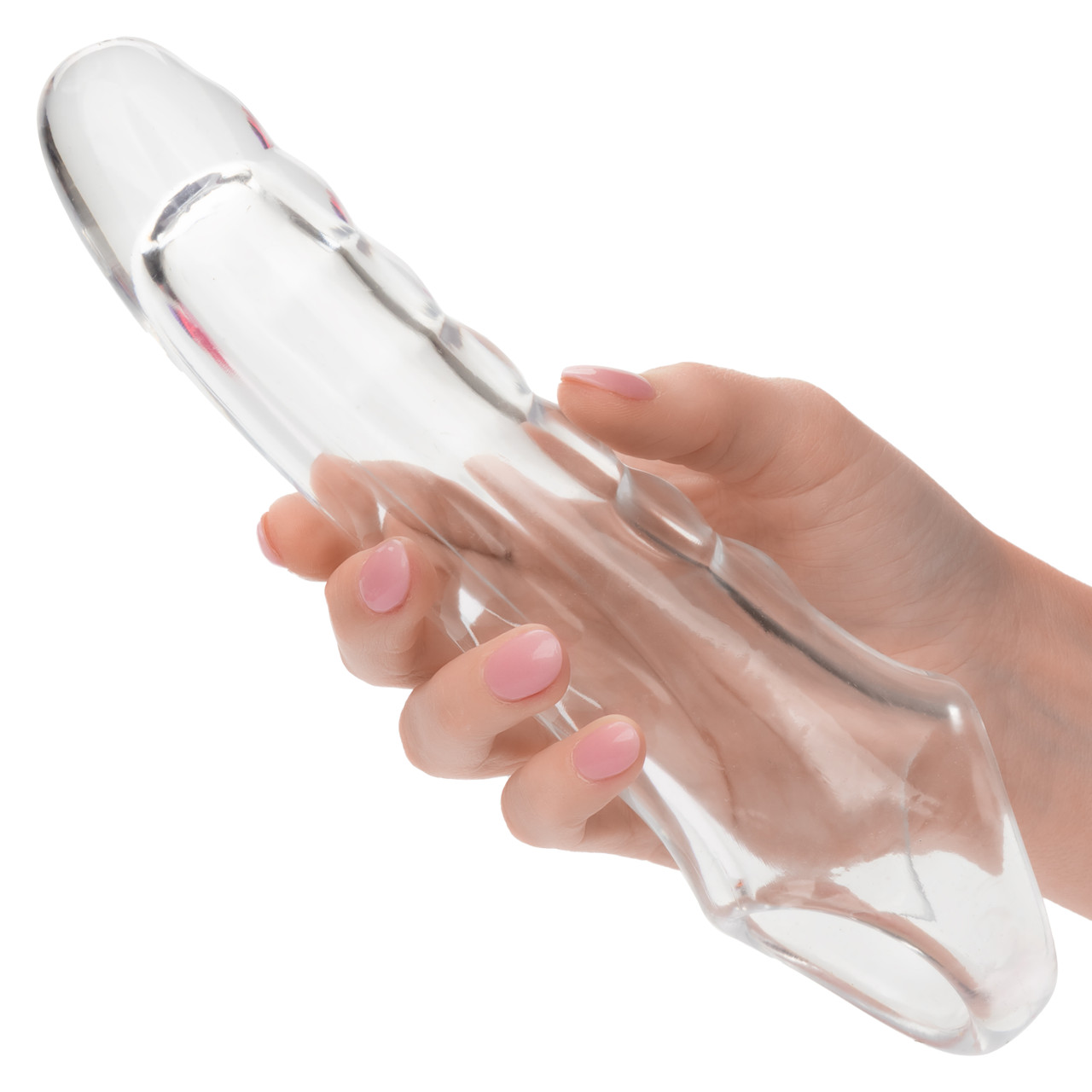 Performance Maxx Clear Extension Kit from California Exotic Novelties. The Performance Maxx Clear Extension Kit is a revolutionary tool designed to enhance and intensify your intimate encounters. Featuring a solid ultra soft head
