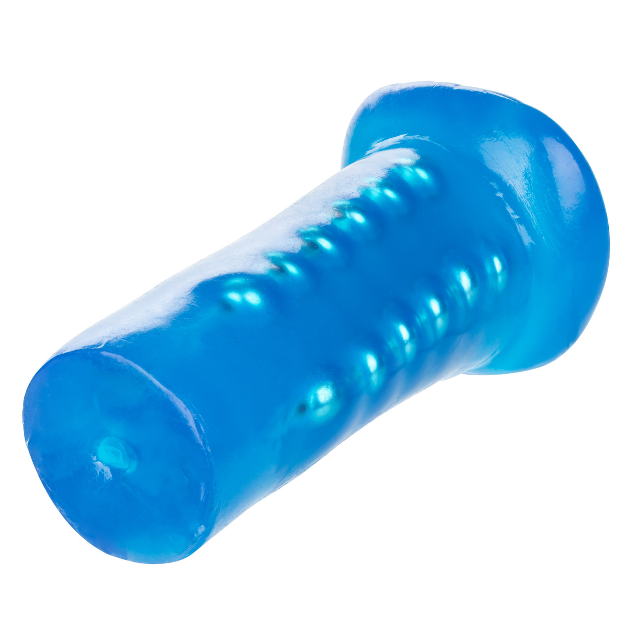 Basic Essentials Beaded Male Masturbator from California Exotic Novelties. Looking for an intensely gratifying super tight masturbator? Then here it is the super soft and stretchy Basic Essentials Beaded Masturbator. The Basic Essentials Beaded Masturbato
