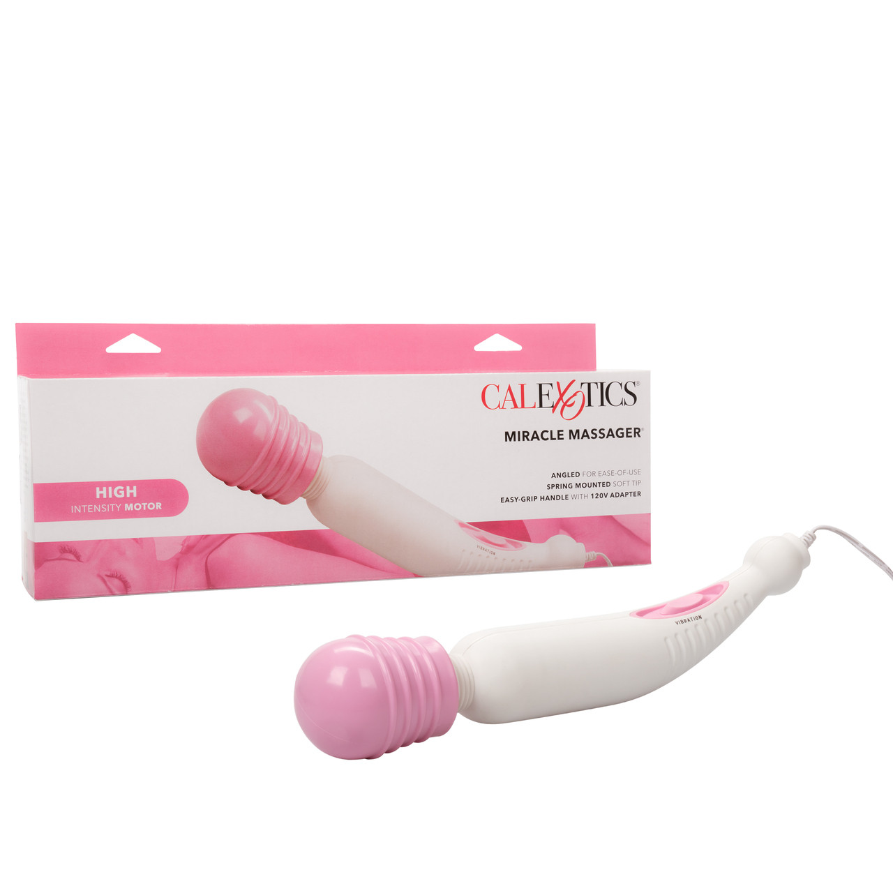 My Miracle Massager from California Exotic Novelties. Ergonomically angled for your sensual satisfaction