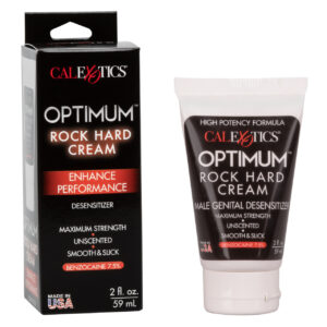 Optimum Rock Hard Cream Enhance Performance formerly Julian's Rock Hard Cream is a desensitizing cream for long lasting erections. Elevate your erotic sensual performance with  Rock Hard Cream. The smooth and slick