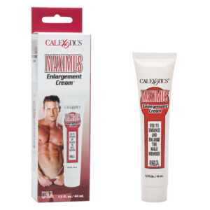 Maximus Enlargement Cream from California Exotic Novelties. Super size your intimate pleasure with the Maximus Enlargement Cream. The smooth greaseless cream is designed to help increase circulation and improve sensation and fullness