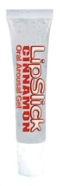 Lipstick Arousal Gel Cinnamon from California Exotic Novelties. Intensify your intimate oral pleasure with the Lipslick Cinnamon Arousal Gel. The easy to use