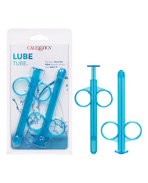 Lube Tube Blue by California Exotic Novelties. Reusable