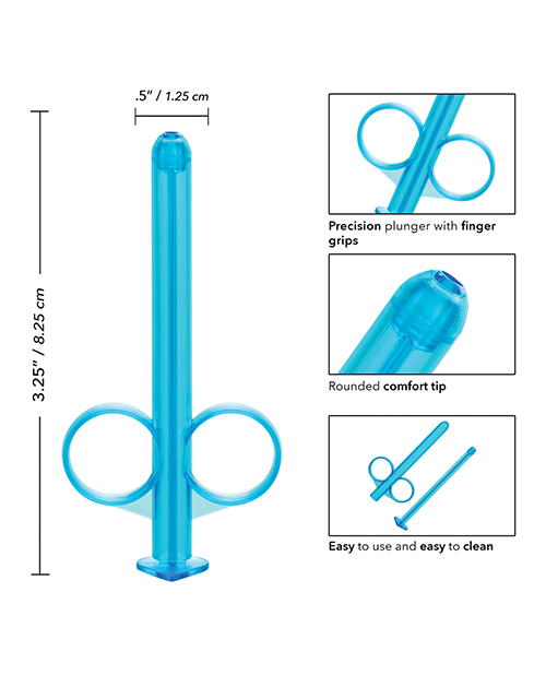 Lube Tube Blue by California Exotic Novelties. Reusable