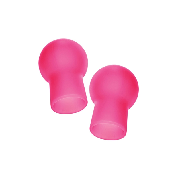Nipple Play Silicone Advanced Nipple Suckers Pink from California Exotic Novelties. Whether you are a bashful beginner or an erotic expert