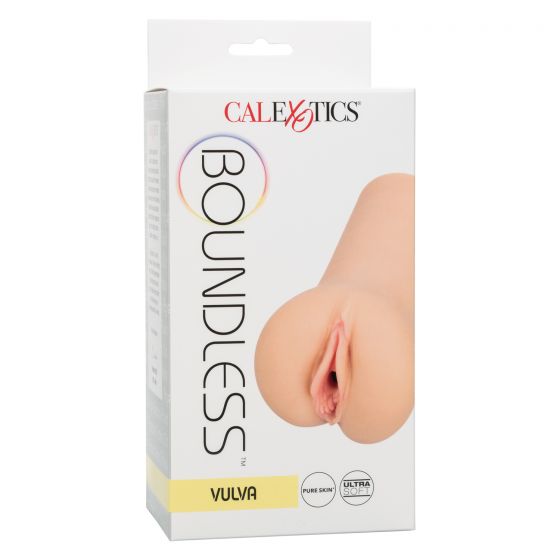 Boundless Vulva Ivory Stroker from California Exotic Novelties. The Boundless Vulva is one of the hottest adult toys on the market right now. A fully contained replica vulva is waiting for you inside an easy to grip stroker with a closed end for superior