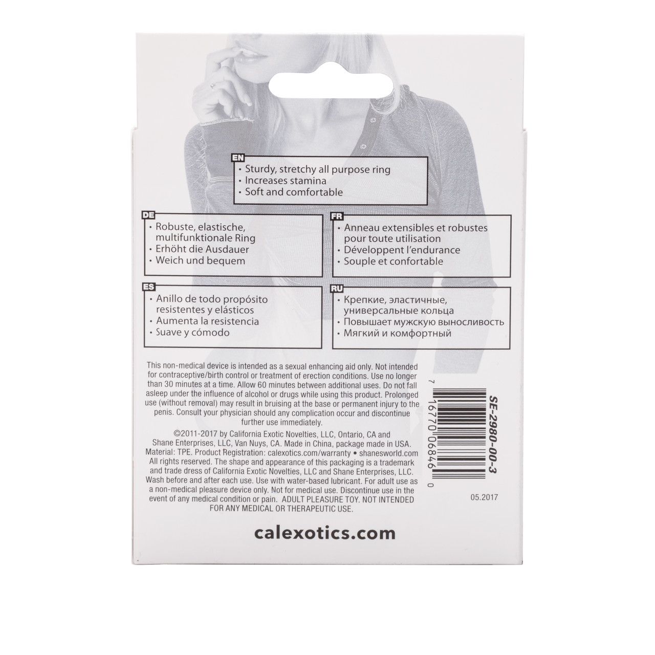 Shane's World Rock Star Clear from California Exotic Novelties. Sex