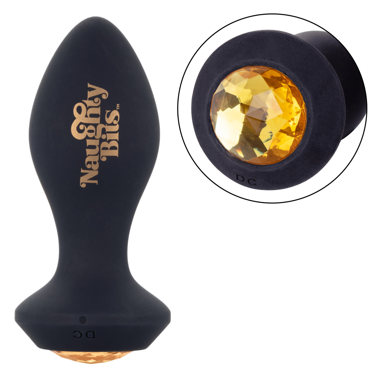 Naughty Bits Shake Your Ass Petite Vibrating Butt Plug from California Exotic Novelties. Shake and shimmy to the rhythmic vibrations of the Naughty Bits Shake Your Ass Petite Vibrating Butt Plug. This bold Plug has a contoured design and powerful vibratin