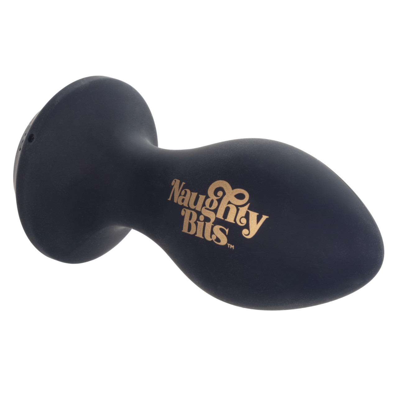 Naughty Bits Shake Your Ass Petite Vibrating Butt Plug from California Exotic Novelties. Shake and shimmy to the rhythmic vibrations of the Naughty Bits Shake Your Ass Petite Vibrating Butt Plug. This bold Plug has a contoured design and powerful vibratin
