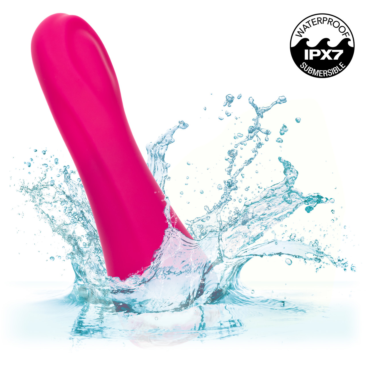 Gem Vibes Collection Bliss Pink Vibrator from California Exotic Novelties. Enter a world where pleasure and glamour intertwine with the Gem Vibe Collection Bliss