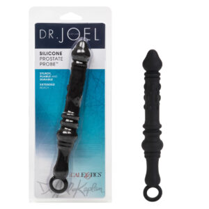 Dr. Joel Kaplan Silicone Prostate Probe from California Exotic Novelties.  Experience tantalizing and mind blowing ecstasy with the Dr. Joel Kaplan Silicone Prostate Probe. The curvaceous anal probe is designed for intimate exploration of the super sensit