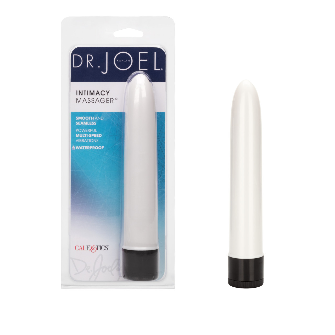 Dr. Joel Kaplan Intimacy Massager 6.5 inches from California Exotic Novelties. Explore your intimate sweet spots with the versatile Dr. Joel Kaplan Intimacy Massager. The easy to use