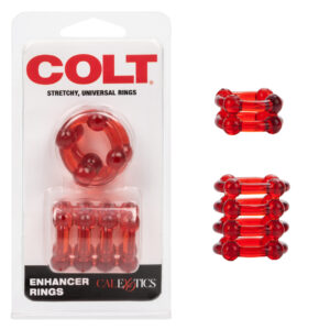 Colt Gear Enhancer Rings Red. Colt Enhancer Rings are soft