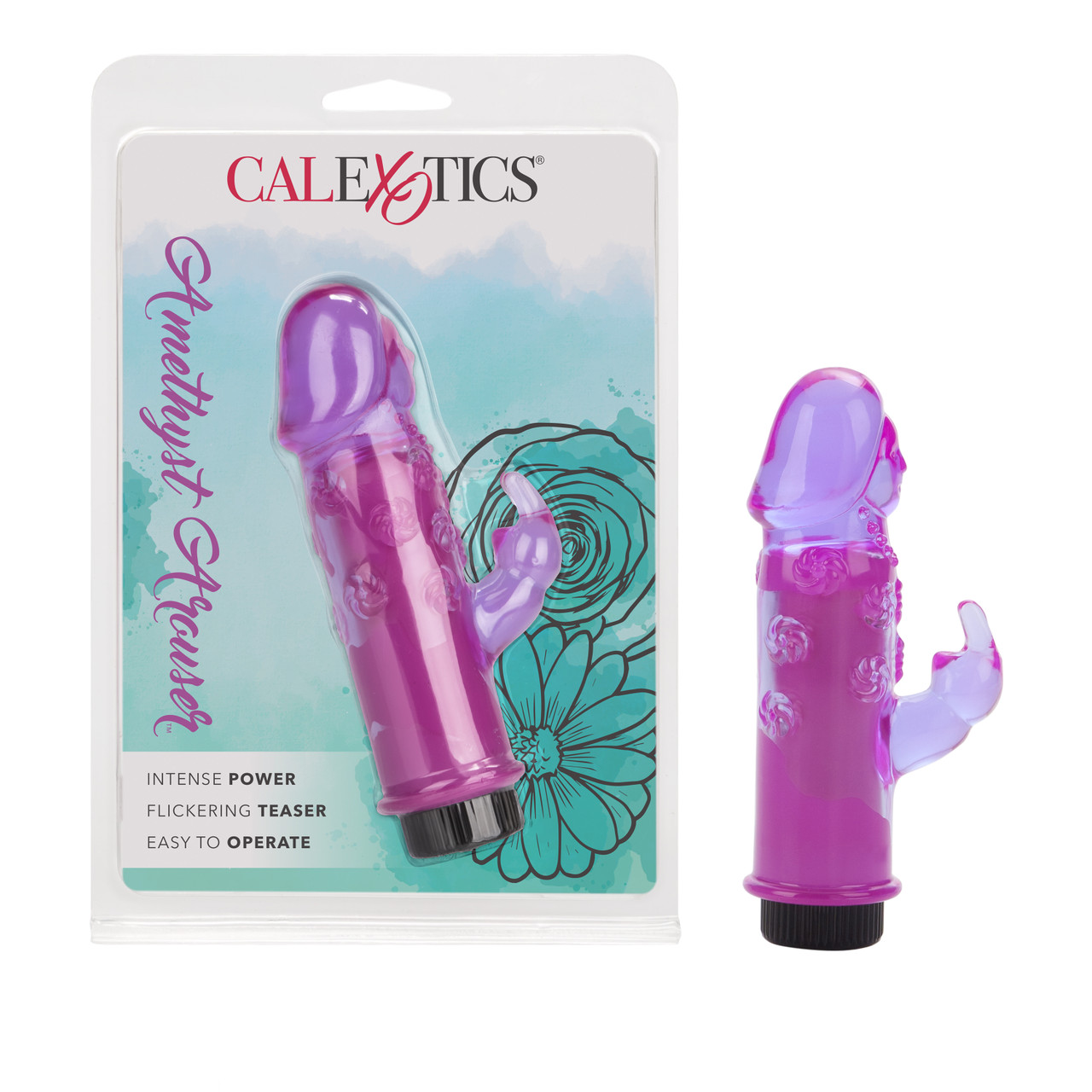 Amethyst Arouser Vibrator from California Exotic Novelties. Slide this incredibly sensual and feminine arouser inside you and get ready to lose yourself in powerful pleasure. This beautiful