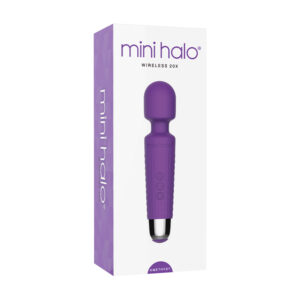 MINI HALO AMETHYST WAND RECHARGEABLE