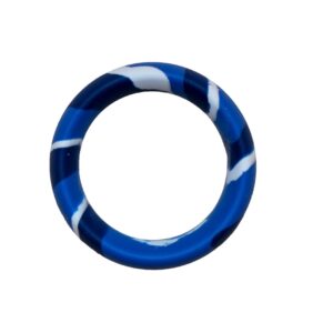 MAJOR DICK COMMANDO SILICONE DONUT BLUE CAMO (1.5IN./38MM)