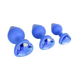 JEWEL ADORNED ANAL PLUG