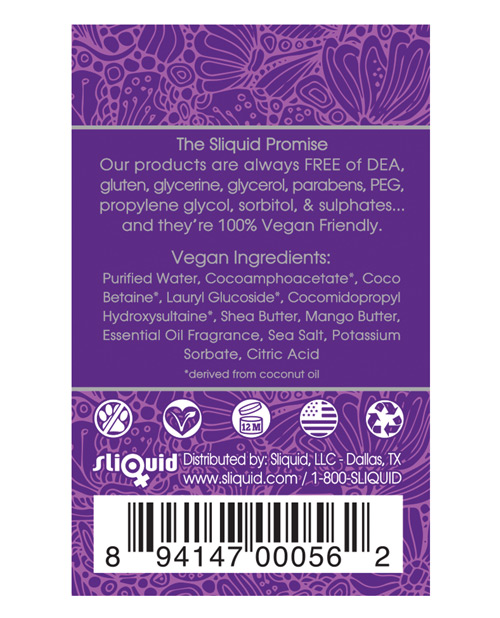 SLIQUID SOAK BUBBLE BATH CHERRY BLOSSOM 8.5 OZ - Image 3