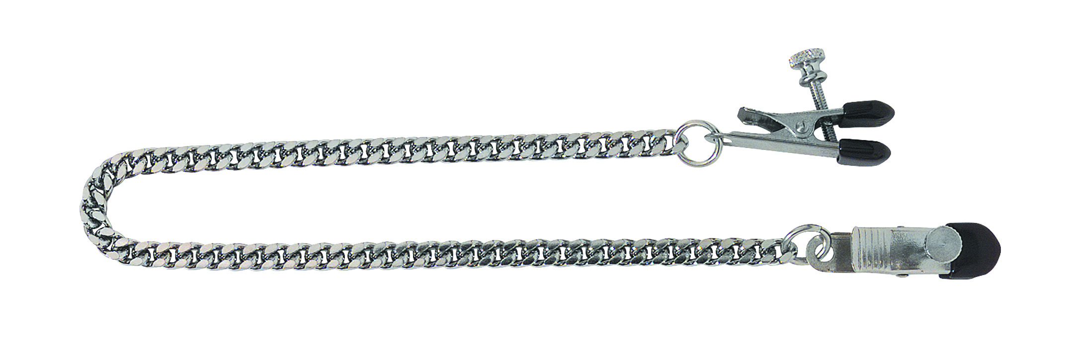 Adjustable Nipple Clamps with Broad Tip Clamps and Jewel Chain adjustable nipple clamps offer a range of pressures