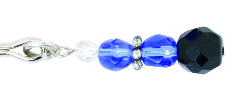 Spartacus Beaded Clit Clamp is available in four colors: sapphire blue