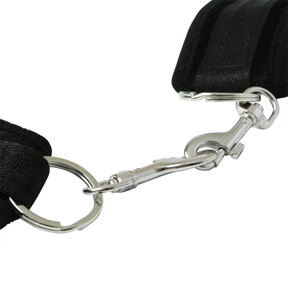 Sex and Mischief Beginners Handcuffs. Wanting to explore the world of bondage? The Beginner's Handcuff from Sex and Mischief is a perfect way to get started. Tie your partner up and tease every inch of their body. Made of super soft material