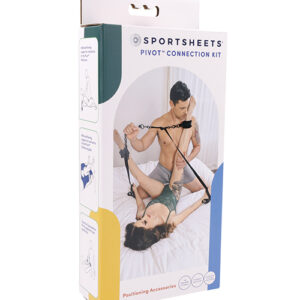 Pivot Connection Kit from Sportsheets. Perfect positioning deserves perfect pairings with the Pivot Connection Kit! Two included adjustable tethers and cuffs help provide additional play options with both restraint and added support for both Wrists and An