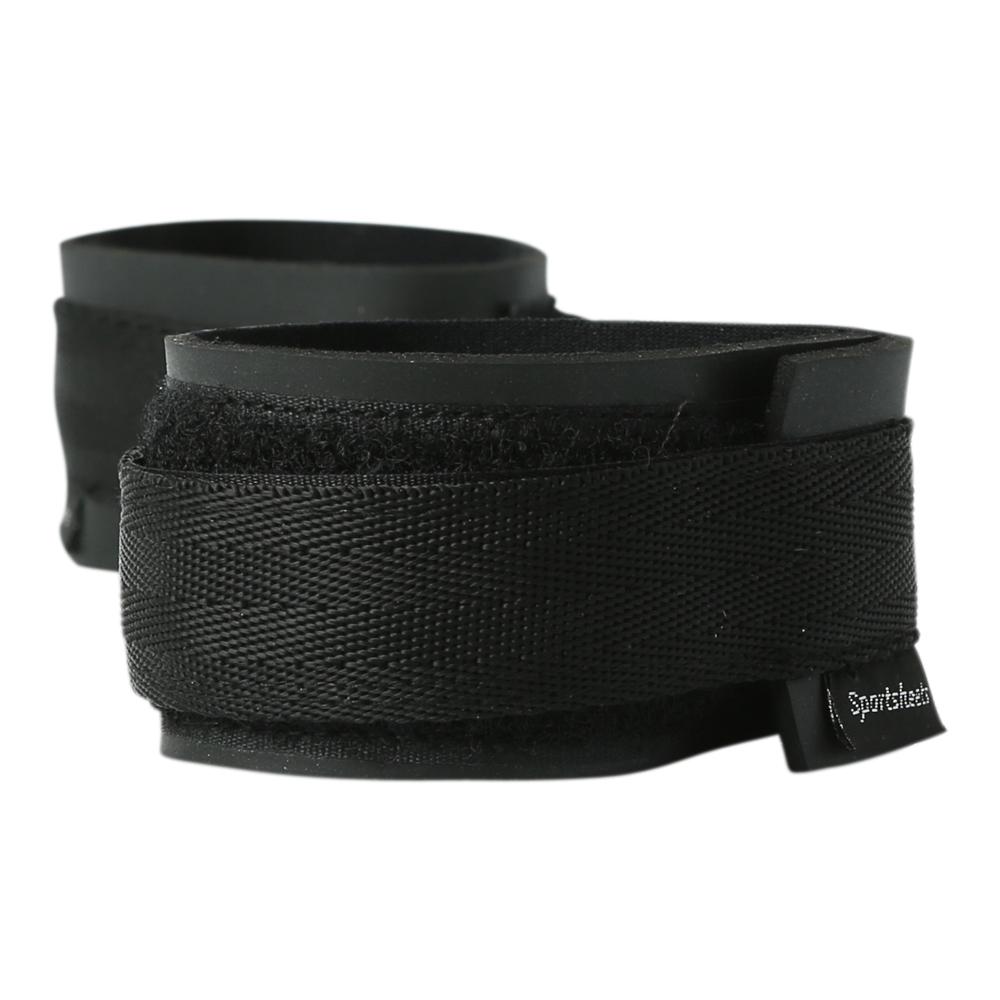 Sportsheets Sportscuffs Black classic fantasy play restraints. Bondage cuffs or collar? Angel or devilishly delicious partner? You decide! Keep your partner right where you want them. Be brave