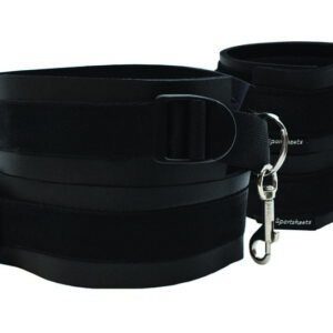 Sportsheets Thigh and Wrist Cuff Set Our same great Thigh Cuffs with a pair of Sports Cuffs thrown in. Adjustable and snap hooks allow for multiple configurations. Sportsheets Thigh and Wrist cuff set comes with daring accent pieces add a hint of scandal