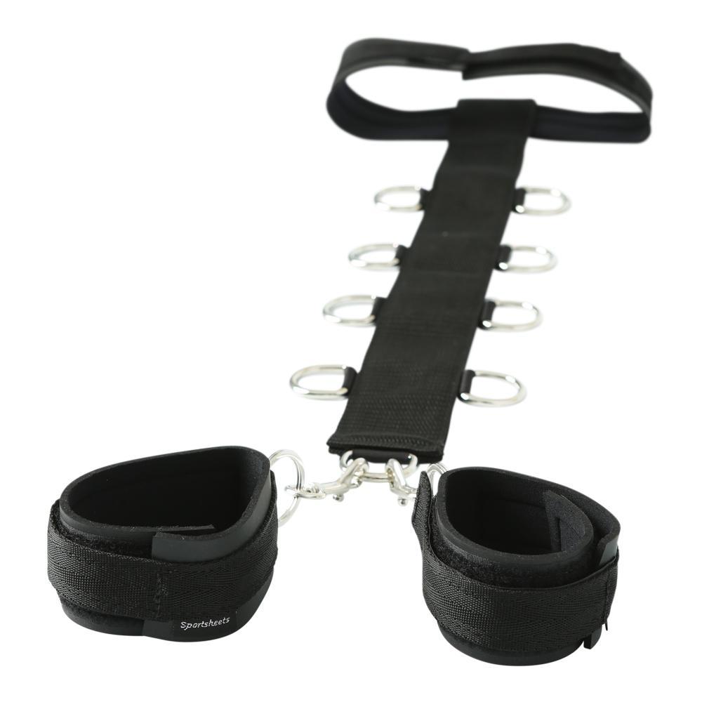 Sportsheets Neck & Wrist Restraint is a unique BDSM accessory can be worn across the chest or back