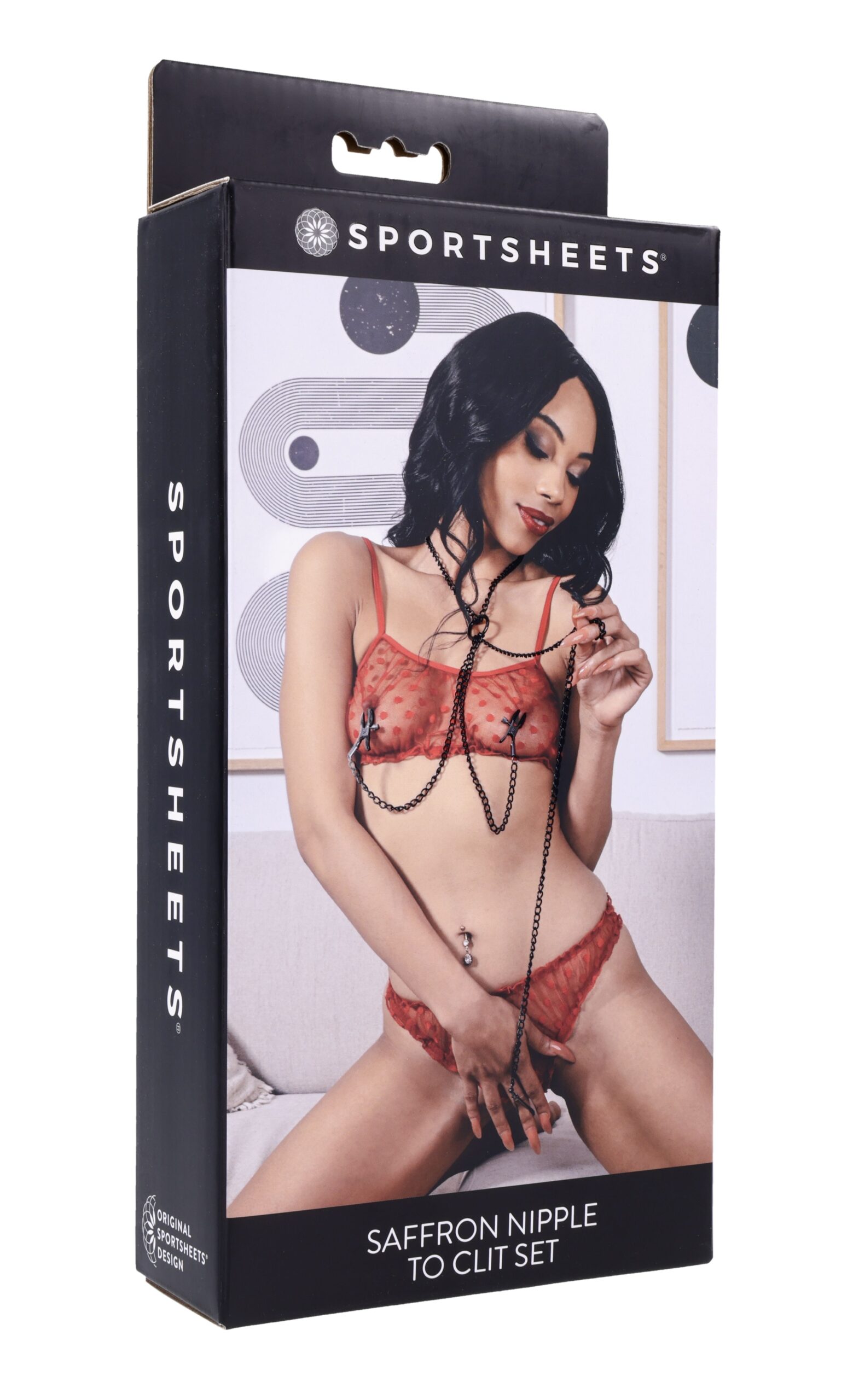 Saffron Nipple To Clit Set from Sportsheets. Ignite your passions and take intimacy to sensational new heights with the Saffron Nipple to Clit set. Perfectly crafted for use both in and out of the bedroom