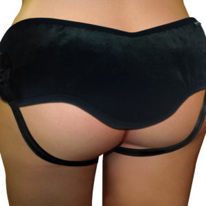Sportsheets Plus Size Beginners Black Strap On features: plush black fabric. Sportsheets most accommodating size to give you the allure and power you deserve. Strap is the new black when you seduce in this shiny
